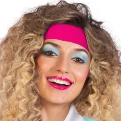 Pink Sweatband Accessory Kit<Party Delights Online