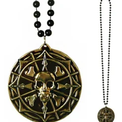 Pirate Medallion Necklace<Party Delights Online