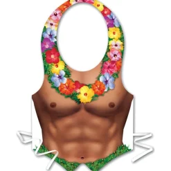 Plastic Hula Hunk Vest<Party Delights Sale