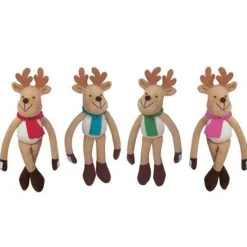 Party Delights Stocking Fillers<Plush Hanging Reindeer - 28Cm