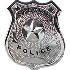 Police Badge - 6Cm<Party Delights Clearance