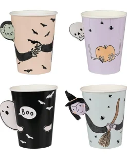Party Delights Tableware<Pop-Out Boo Crew Paper Cups (8Pk)