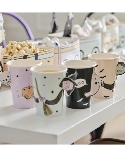 Party Delights Tableware<Pop-Out Boo Crew Paper Cups (8Pk)