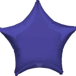 Party Delights Balloons<Purple Star Balloon - 19" Foil - Unpackaged