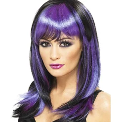Purple Witch Wig<Party Delights Best
