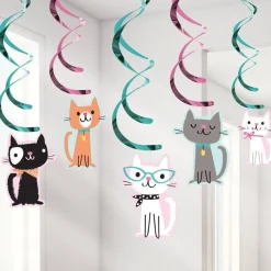 Purr-Fect Party Dizzy Danglers - 99Cm (5Pk)<Party Delights Discount