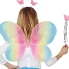 Rainbow Butterfly Fairy Accessory Kit - Child<Party Delights