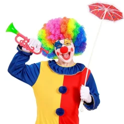Rainbow Clown Wig - Child<Party Delights Online