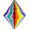 Rainbow Honeycomb Diamond Decoration - 30Cm<Party Delights Discount