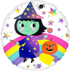 Party Delights Balloons<Rainbow Witch Balloon - 18" Foil