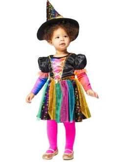 Kids' Party Delights Kids'<Rainbow Witch Cutie - Baby And Toddler Costume
