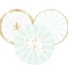Ready To Pop Paper Fan Kit - 30Cm (3Pk)<Party Delights Online