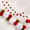 Party Delights Hanging Decorations<Red & Gold Christmas Staircase Decorating Kit