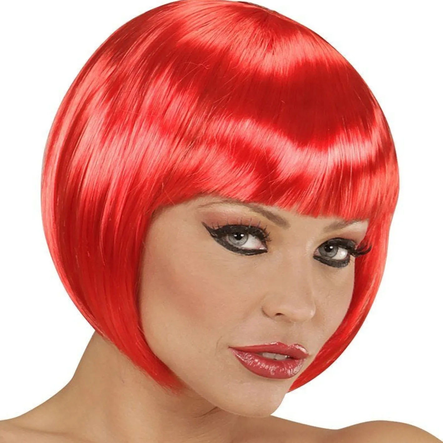 Red Babe Bob Wig<Party Delights Clearance