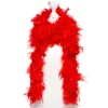 Red Feather Boa - 180Cm<Party Delights New