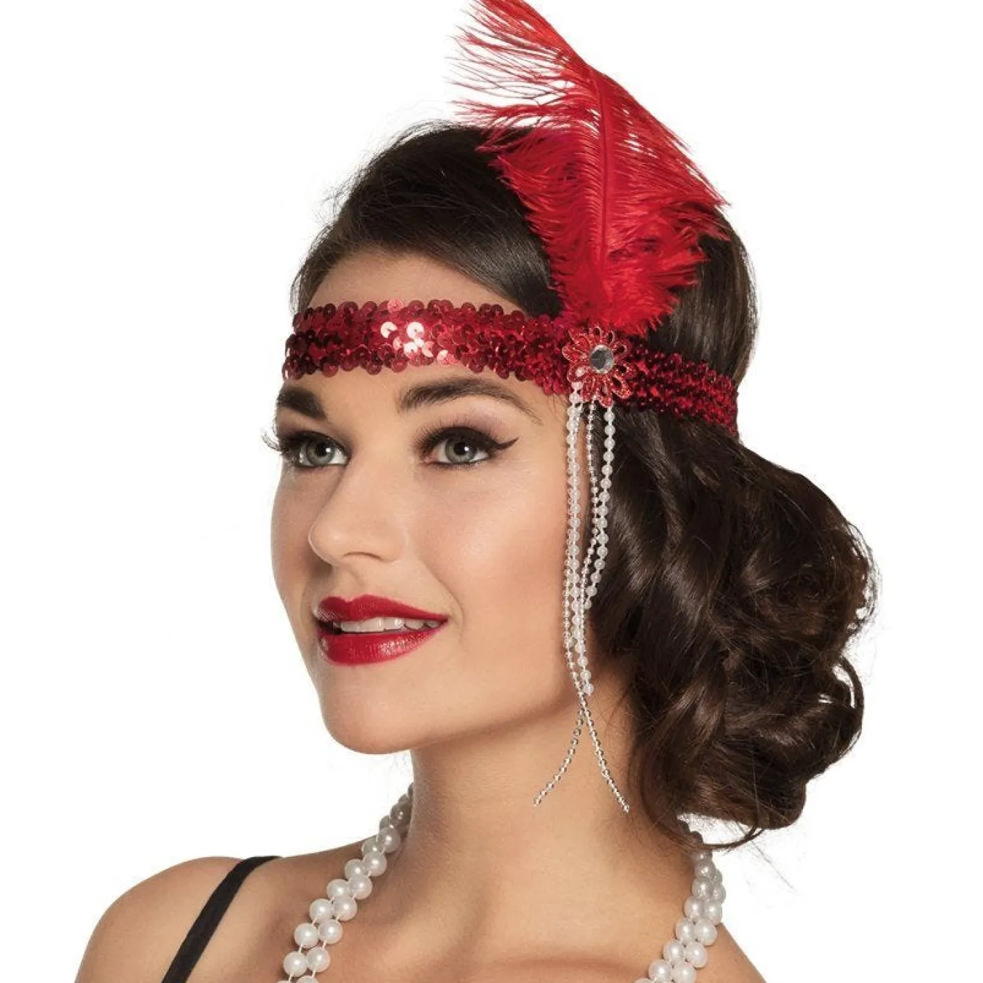Red Flapper Accessory Kit<Party Delights Sale