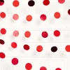 Red Glitter Hanging String Decorations - 2.1M (6Pk)<Party Delights Clearance