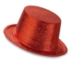 Red Glitter Top Hat<Party Delights Clearance