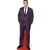 Robbie Williams Purple Suit Cardboard Cutout - 185Cm X 57Cm<Party Delights Best