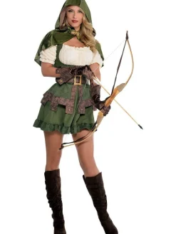 Women's Party Delights Women's<Robin Hoodie - Adult Costume