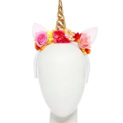 Rose Flower Unicorn Headband<Party Delights