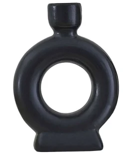Party Delights Tableware<Round Ceramic Dinner Candle Holders (2Pk)