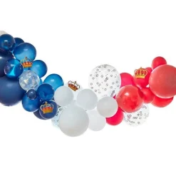 Royal Crown Balloon Arch - 65 Balloons<Party Delights