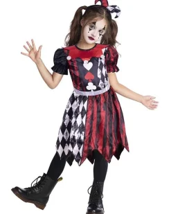Kids' Party Delights Kids'<Ruby Jester Girl - Childs Costume