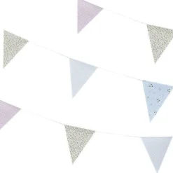 Rustic Country Floral Paper Bunting - 10M<Party Delights Outlet
