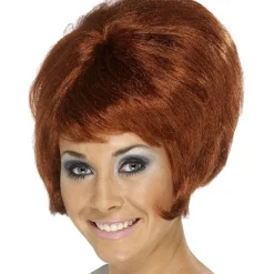 60S Auburn Beehive Wig<Party Delights Online