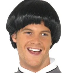 60S Black Bowl Mod Wig<Party Delights Online