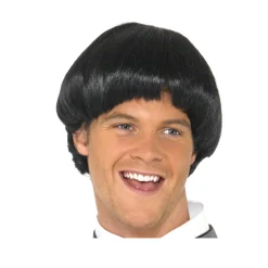 60S Black Bowl Mod Wig<Party Delights Online