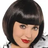 20S Black Flapper Wig<Party Delights Hot