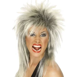 80S Blonde Rock Diva Wig<Party Delights Outlet
