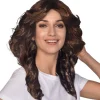 70S Brown Flick Wig<Party Delights Clearance