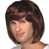 70S Brown Wig<Party Delights Hot