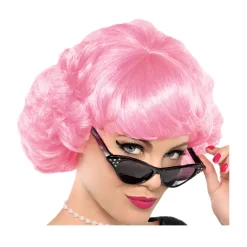 50S Pink Wig<Party Delights Clearance