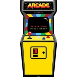 80's Video Arcade Game Cardboard Cutout - 184Cm X 86Cm<Party Delights