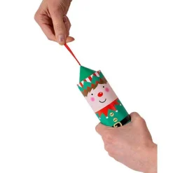 Party Delights Christmas Crackers<Santa & Friends Pull Pop Crackers - 16Cm (4Pk)