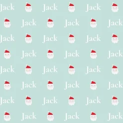 Party Delights Gift Wrapping<Santa Christmas Personalised Wrapping Paper - 62 X 100Cm Sheet