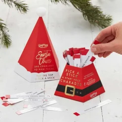 Party Delights Christmas Games<Santa Clues Charades Game