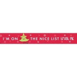 Party Delights Outdoor Decorations<Santa Please Stop Here Paper Door Banners - 1M (3Pk)
