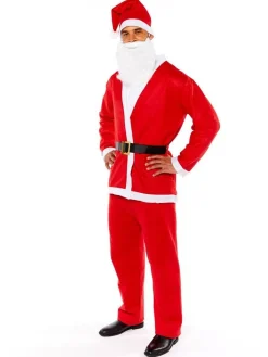 Men's Party Delights Men's<Santa Suit - Adult Costume