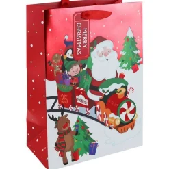 Party Delights Gift Wrapping<Santa Train Extra Large Gift Bag - 45.5Cm X 33Cm