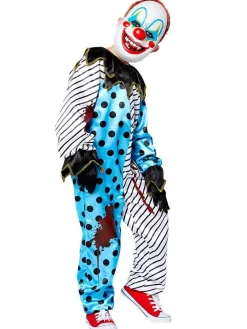 Kids' Party Delights Kids'<Scary Clown With Mask - Child Costume