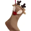 Party Delights Stockings & Sacks<Shaped Reindeer Stocking