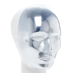 Party Delights Costume Accessories<Silver Masquerade Face Mask
