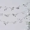 Silver Mistletoe Paper Garland - 5M<Party Delights