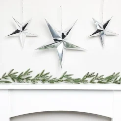 Party Delights Hanging Decorations<Silver Star Fireplace Decorating Kit