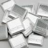 Silver 'Thank You' Chocolate Neapolitans X50<Party Delights Best